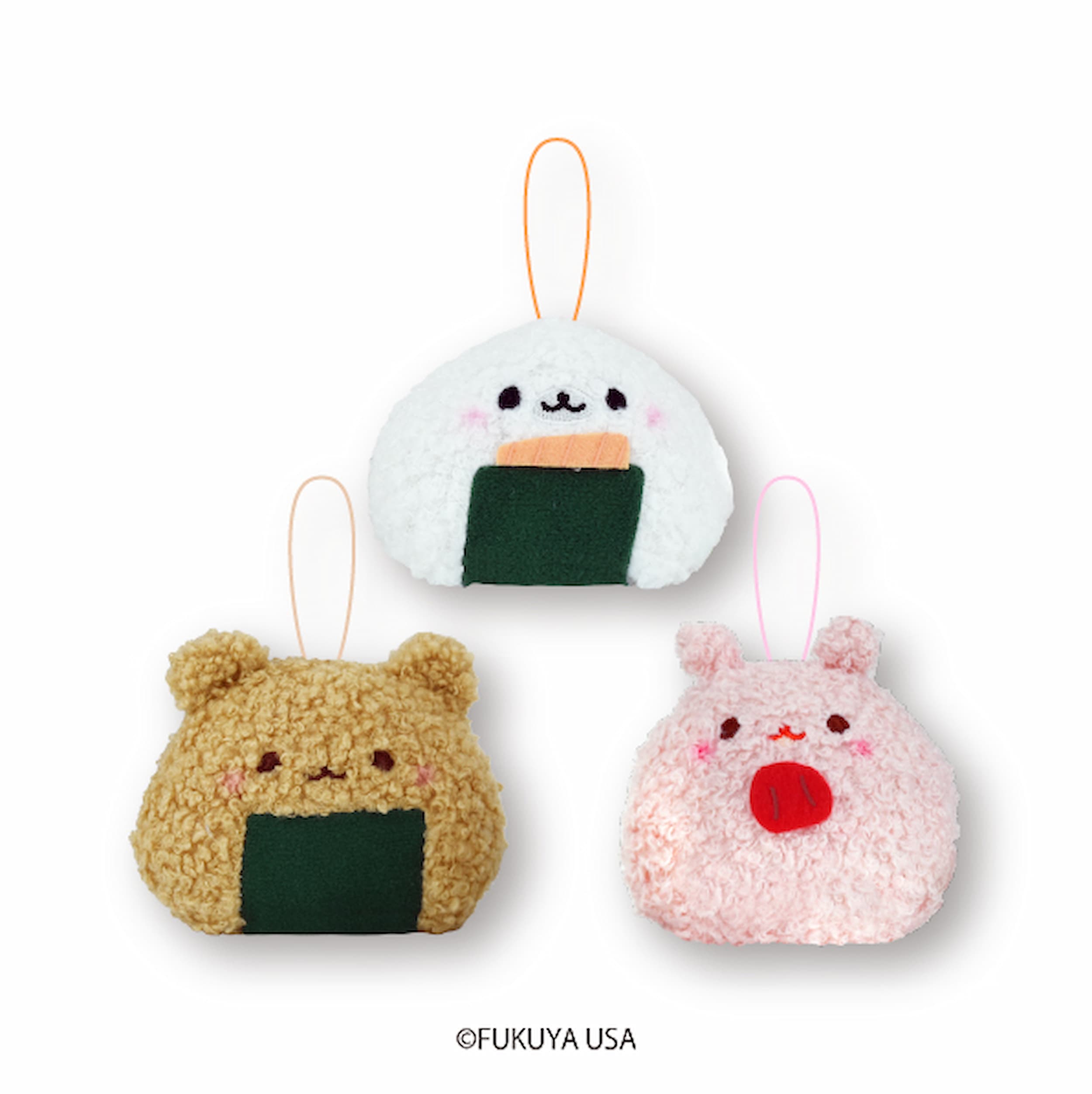 Onigiri Family Mascot Plush2