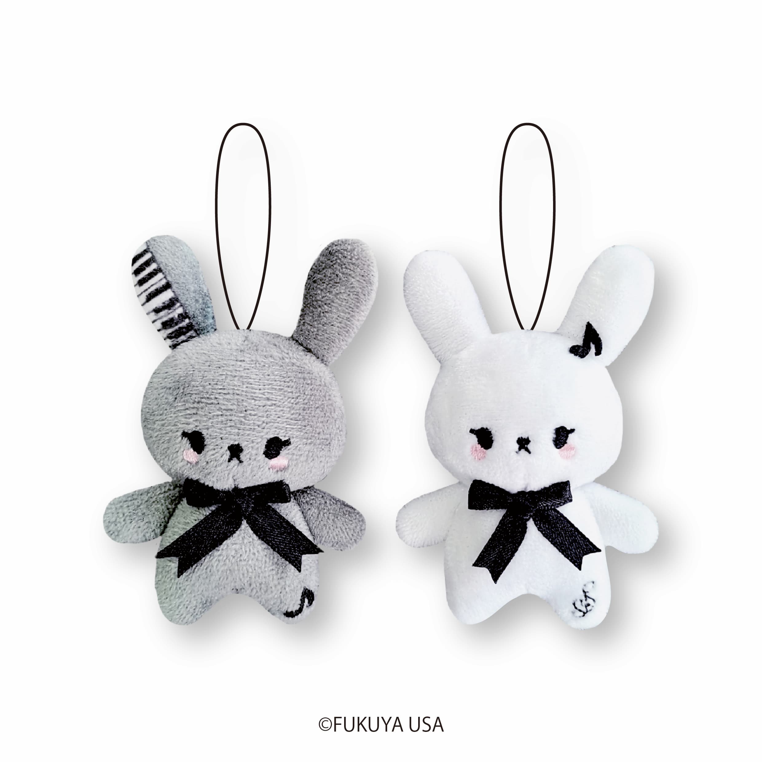 Piano Rabbit Mascot Plush