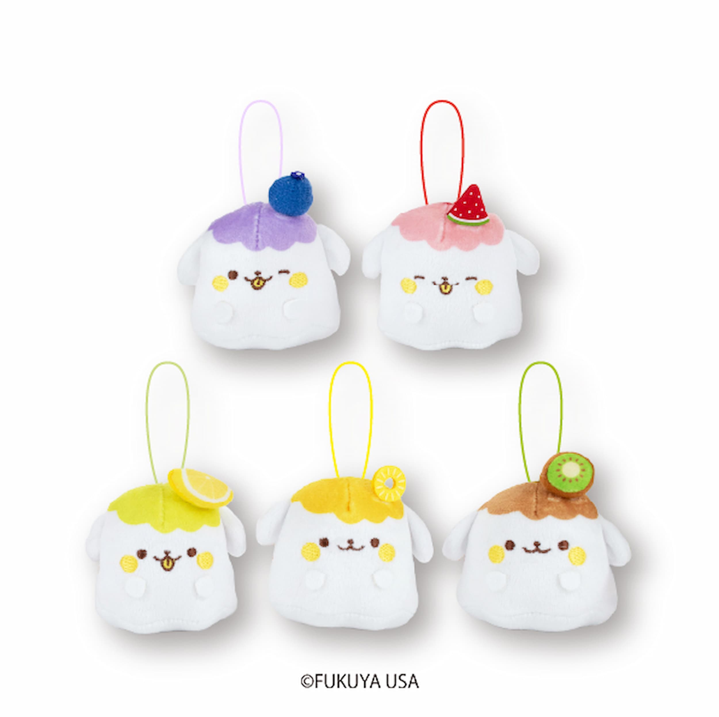 Fruits Wanko Petit Mascot Plush2
