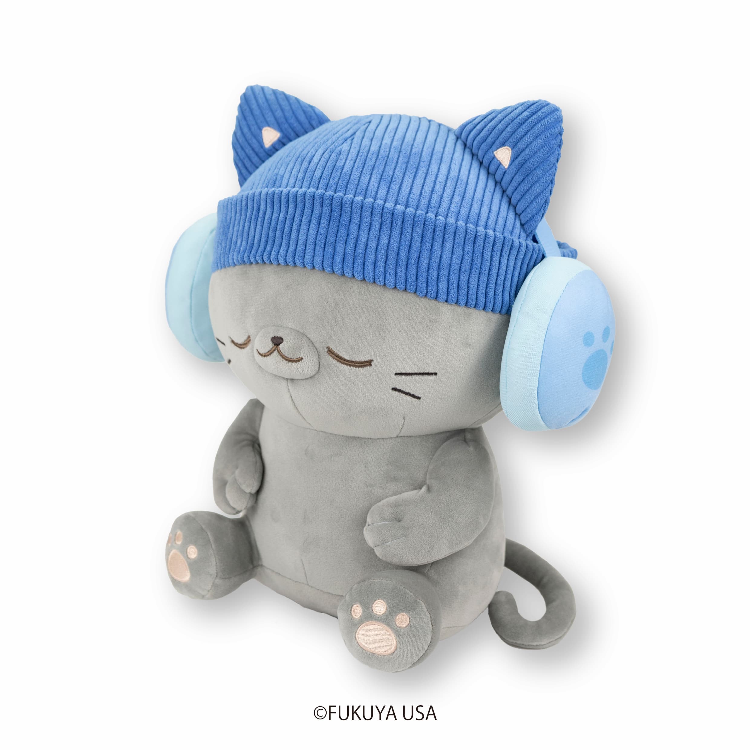 Chill Cat with Headphones
