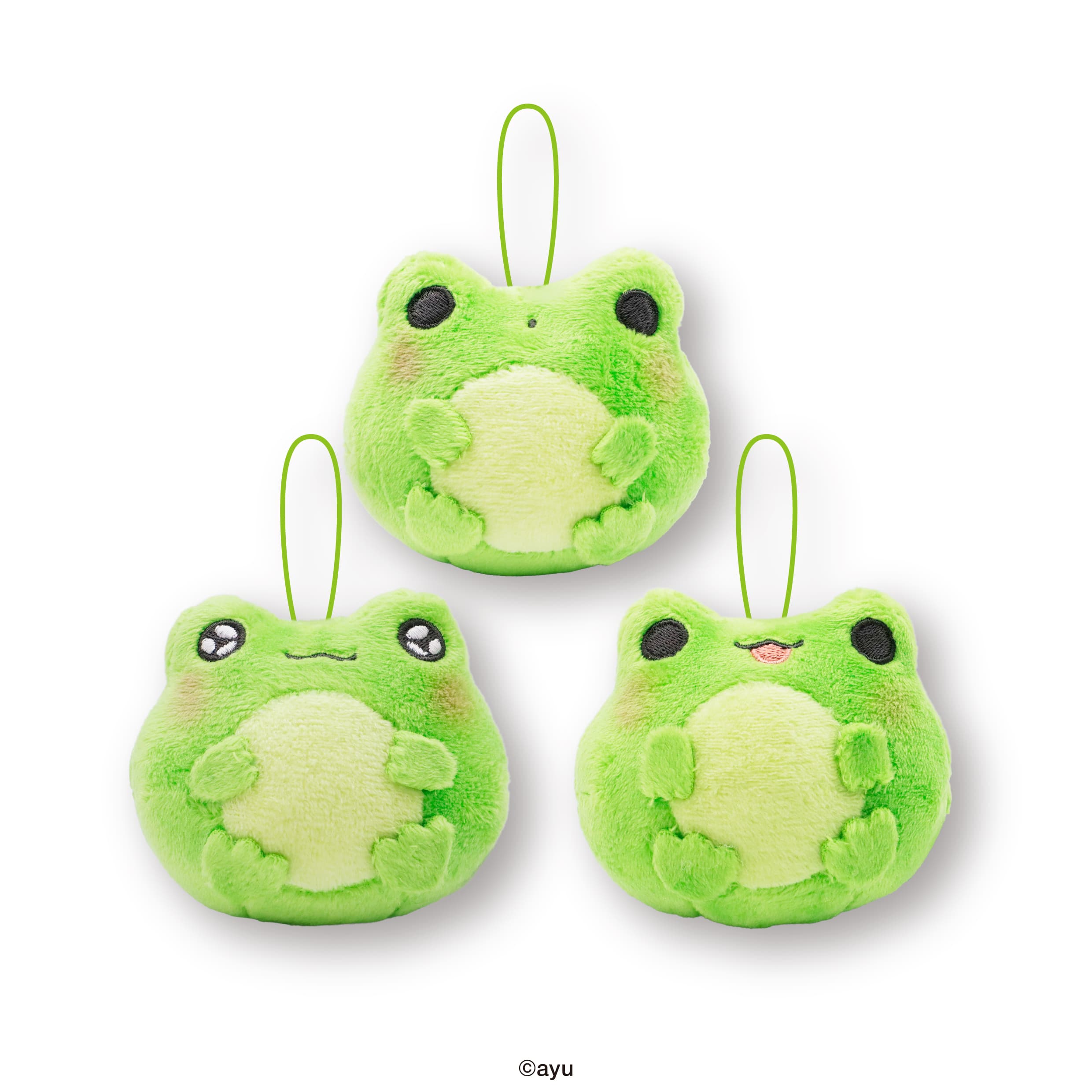 Round Frog Sound spec Mascot Plush