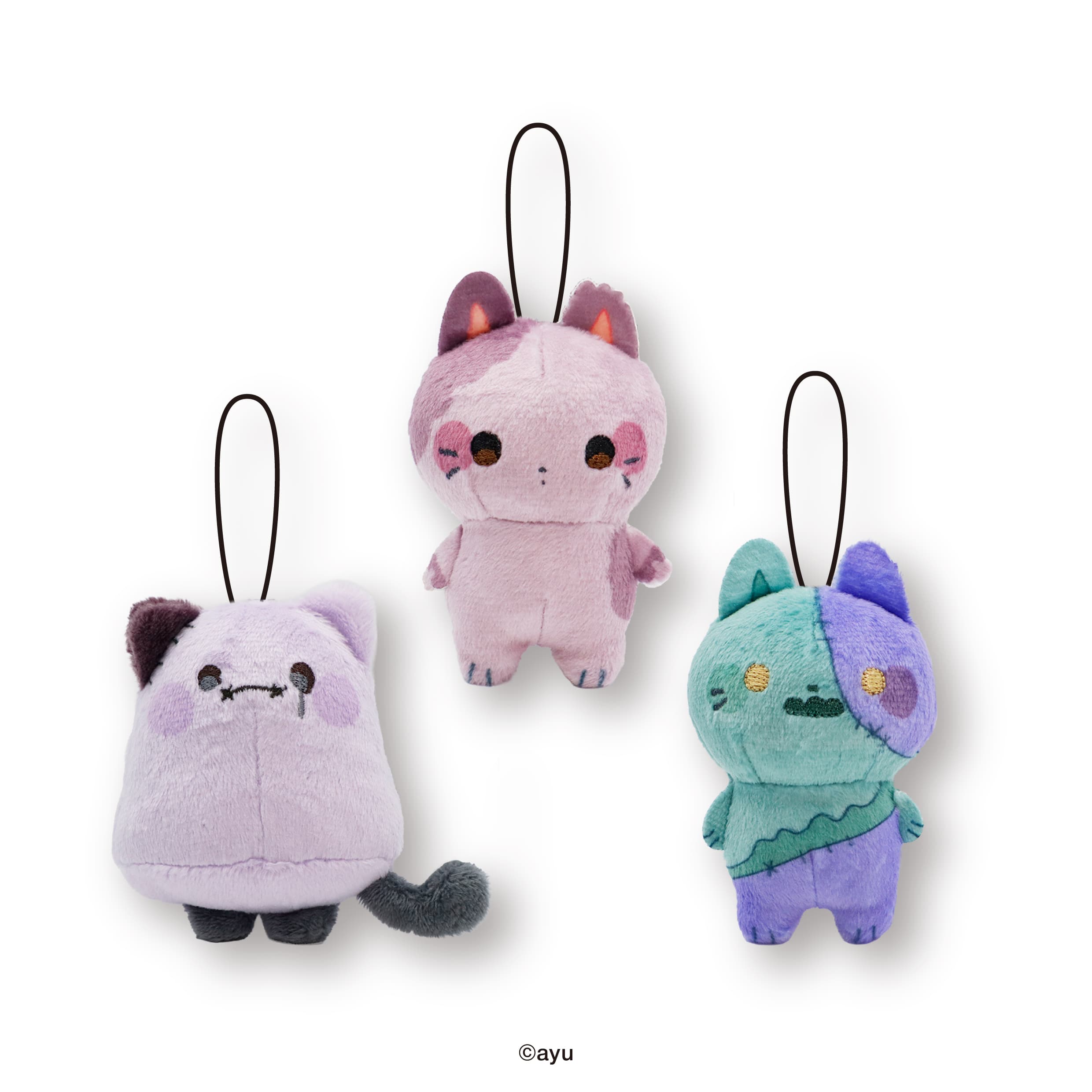 Ghosty Cats Mascot Plush